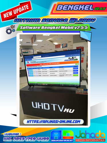 Display antrian service